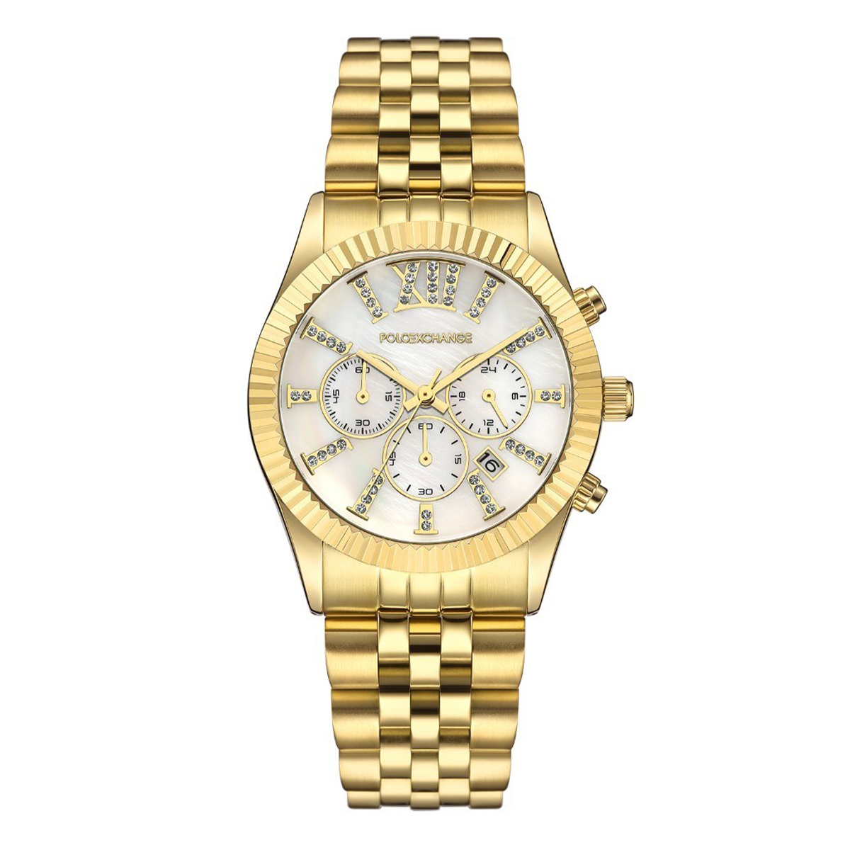 MONTRE POLOEXCHANGE FEMME M.FONCTION ACIER